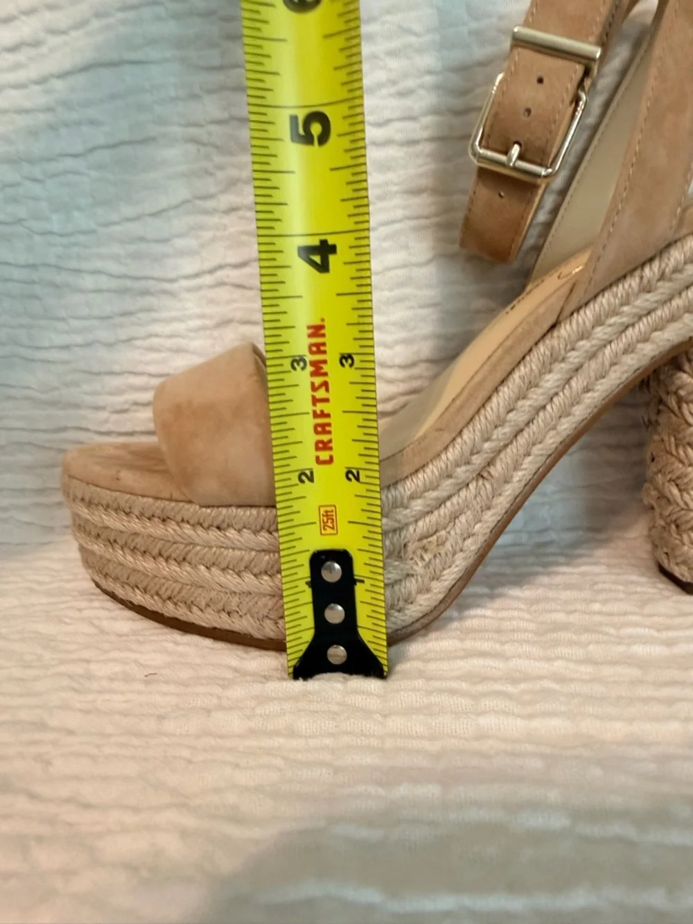 Jessica Simpson Beige Symia Wedges